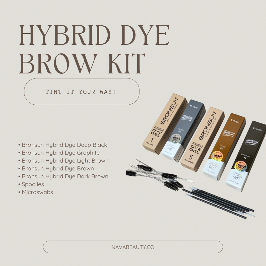 Hybrid Dye Brow Kit