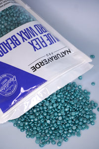 Blue Flex Hard Wax Beads
