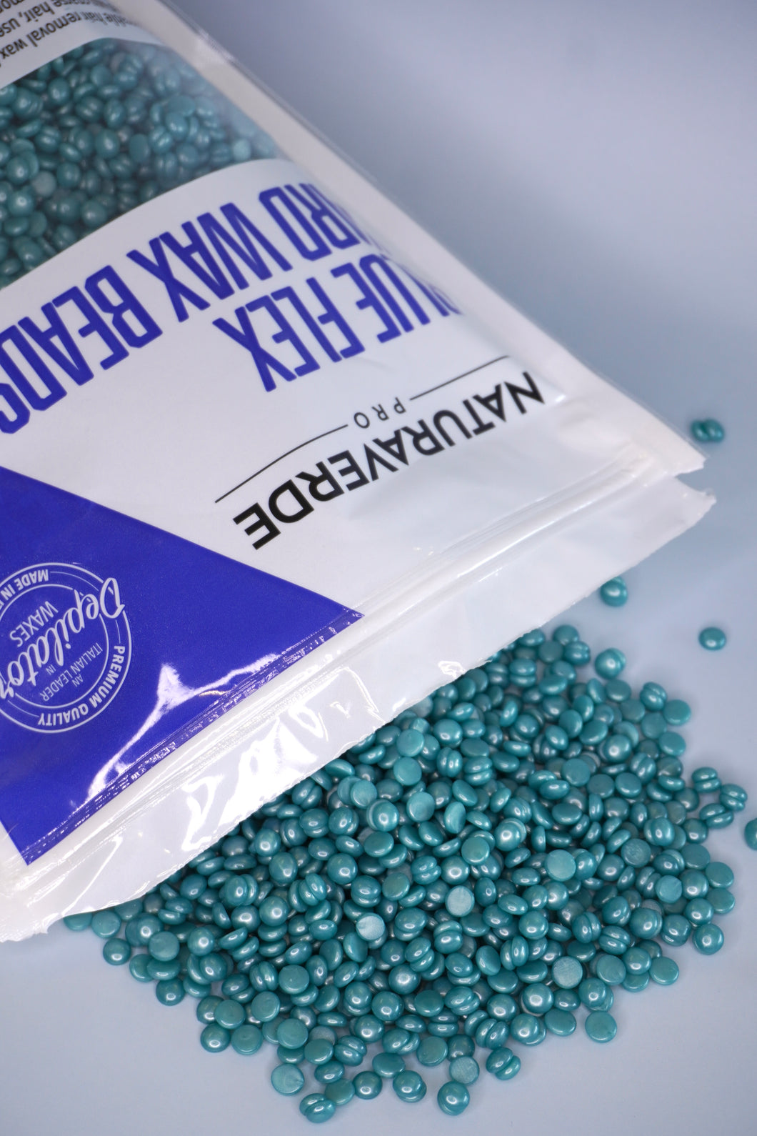 Blue Flex Hard Wax Beads