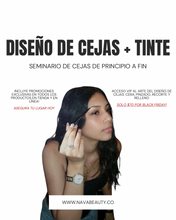 Load image into Gallery viewer, SEMINARIO DE DISEÑO DE CEJAS
