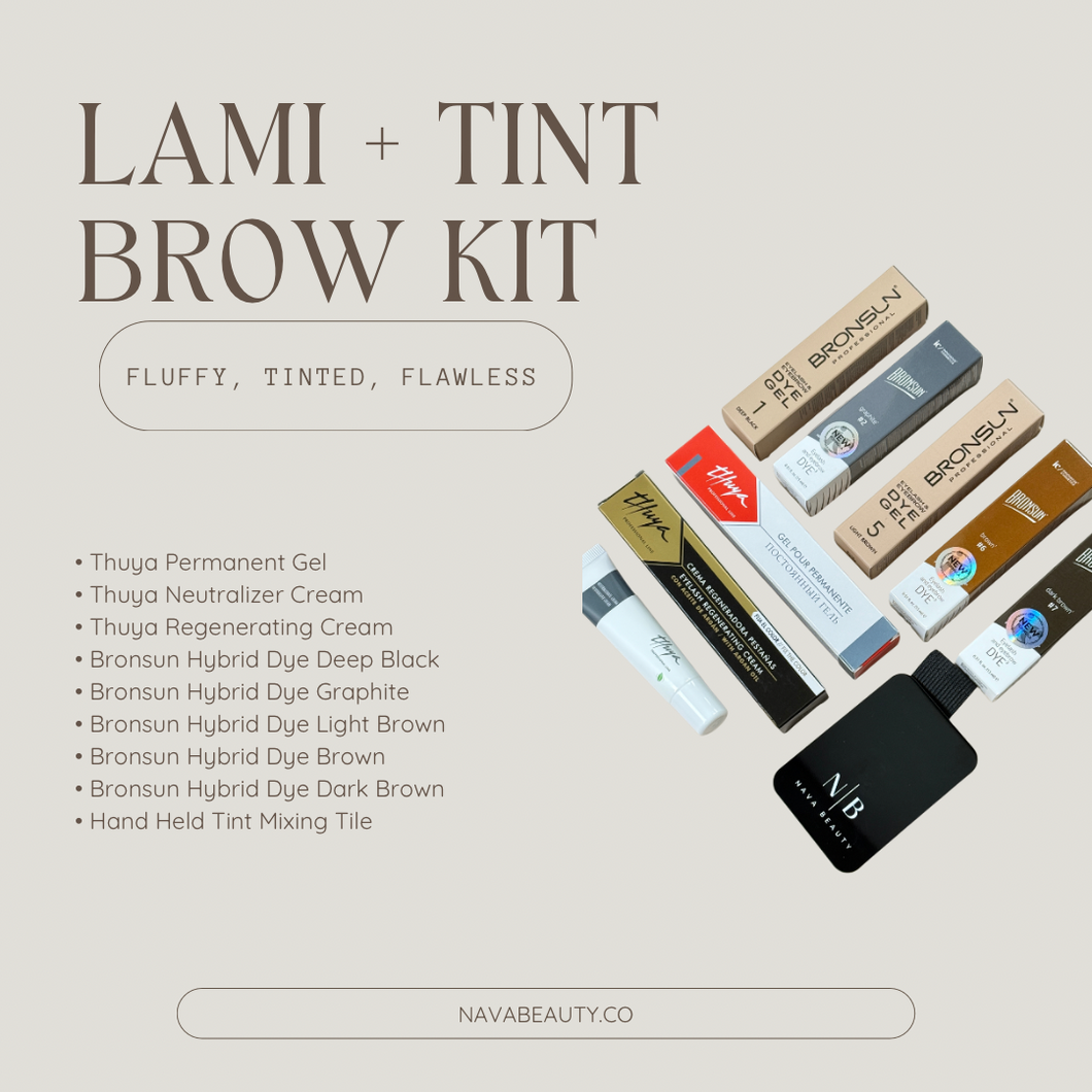 Lami + Tint Brow Kit