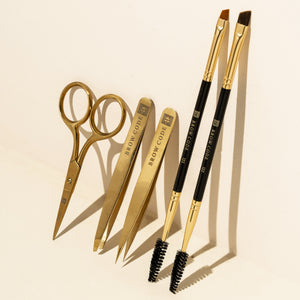 Tweezers Stainless Steel- Brow Code